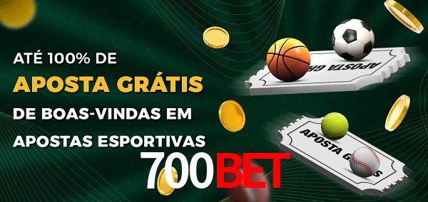 700Bet Ate 100% de Aposta Gratis